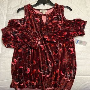 Off Shoulder Vintage America Shirt